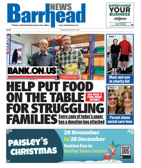 Cover of Barrhead News