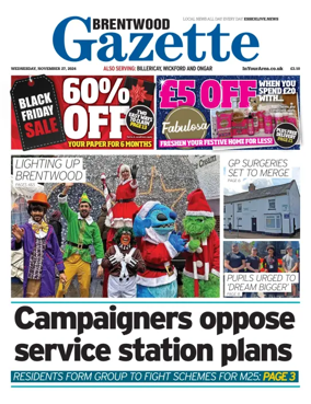 Cover of Brentwood Gazette