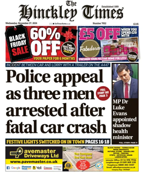 Cover of Hinckley Times