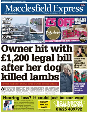 Cover of Macclesfield Express