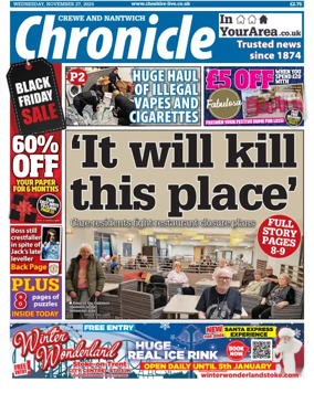 Cover of Nantwich Chronicle