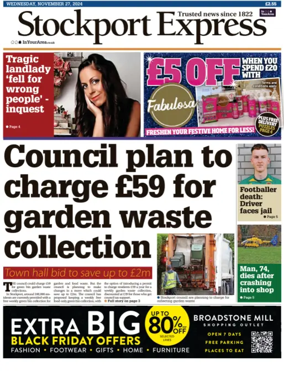 Cover of Stockport Express