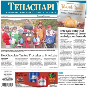 Cover of Tehachapi News