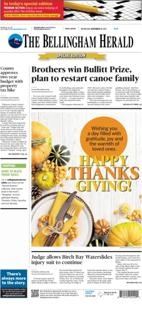 Cover of The Bellingham Herald