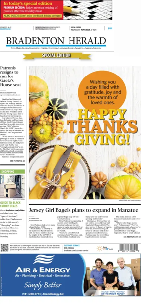 Cover of The Bradenton Herald