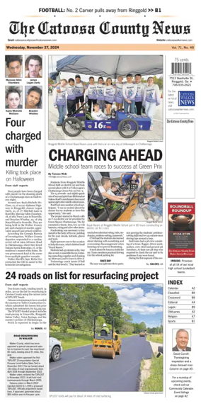 Cover of The Catoosa County News