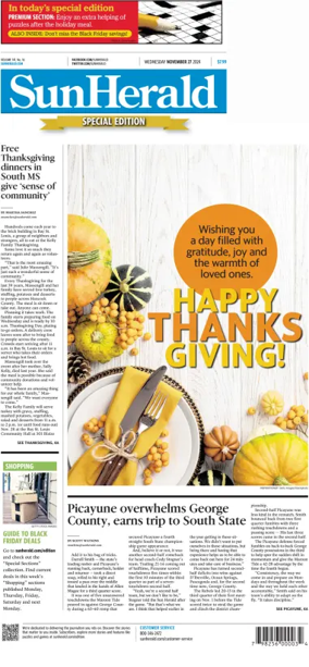 Cover of The Sun Herald