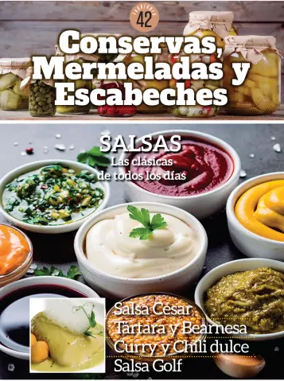 Cover of Conservas mermeladas y escabeches
