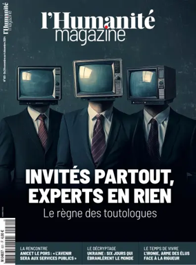 Cover of L'HUMANITE MAGAZINE