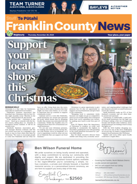 Cover of Franklin County News