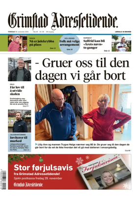 Cover of Grimstad Adressetidende