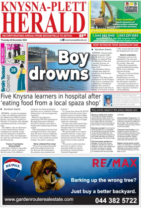 Cover of Knysna-Plett Herald