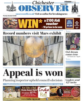 Cover of Chichester Observer