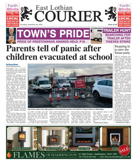 Cover of East Lothian Courier