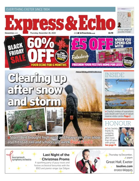 Cover of Express & Echo (City & East Devon Edition)