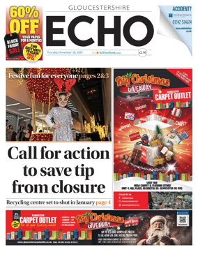 Cover of Gloucestershire Echo