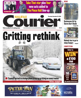 Cover of Halifax Courier