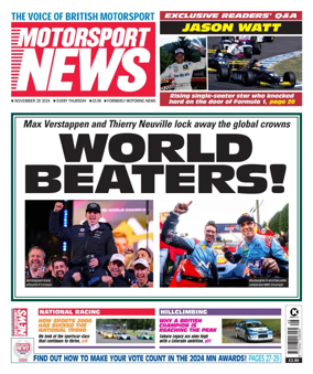 Cover of Motor Sport News