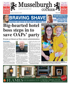 Cover of Musselburgh Courier
