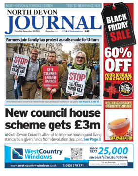 Cover of North Devon Journal