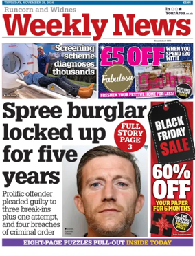 Cover of Runcorn & Widnes Weekly News