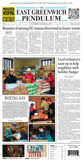 Cover of East Greenwich Pendulum