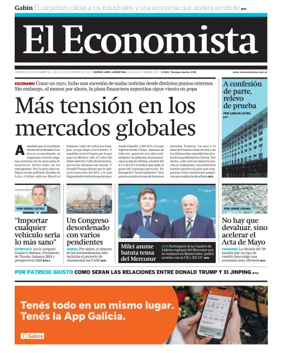 Cover of El Economista (Argentina)