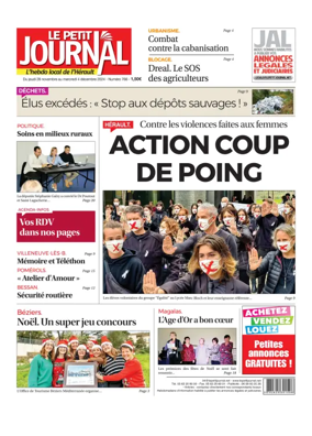 Cover of Le Petit Journal - L'hebdo local de l'Hérault