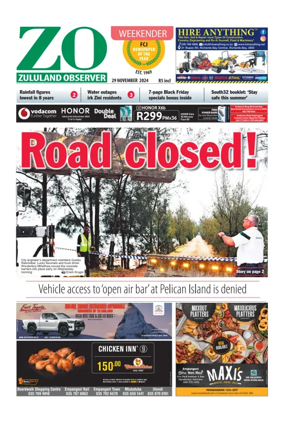 Cover of Zululand Observer - Weekender