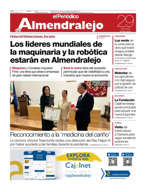 Cover of El Periódico de Almendralejo
