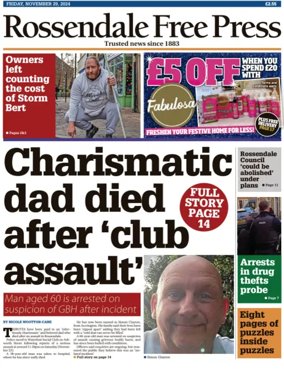 Cover of Rossendale Free Press