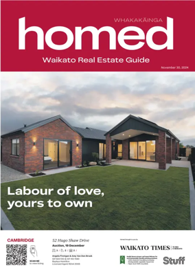 Cover of Homed Waikato Region