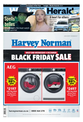 Cover of Weekend Herald