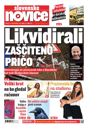 Cover of Slovenske Novice