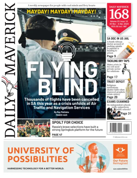 Cover of Daily Maverick