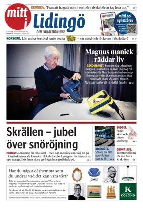 Cover of Mitt i Lidingö