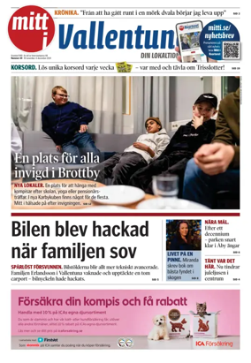 Cover of Vallentuna Nyheter