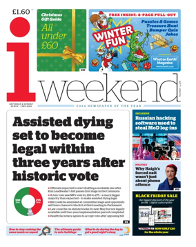 Cover of iNews Weekend