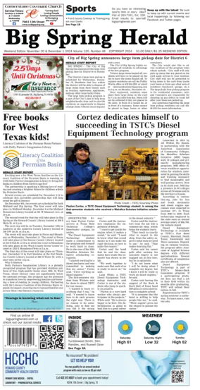 Cover of Big Spring Herald Weekend