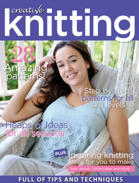 Cover of Creative Knitting (Australia)