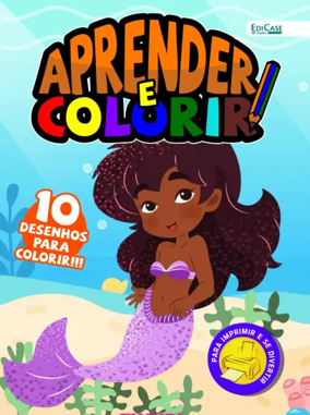 Cover of Aprender e Colorir