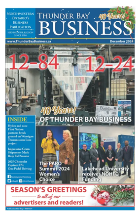 Cover of Thunder Bay Business