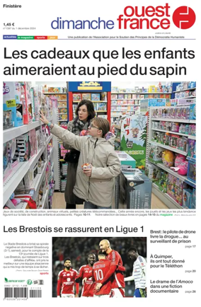 Cover of Dimanche Ouest France (Finistere)