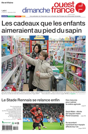 Cover of Dimanche Ouest France (Ille-et-Vilaine)