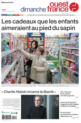 Cover of Dimanche Ouest France (Maine-et-Loire)