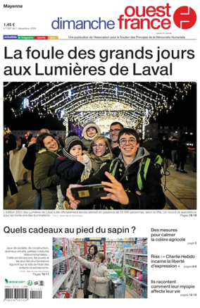 Cover of Dimanche Ouest France (Mayenne)