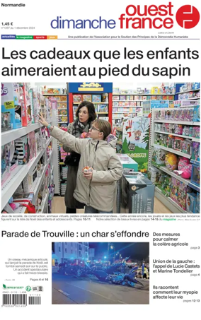 Cover of Dimanche Ouest France (Normandie)