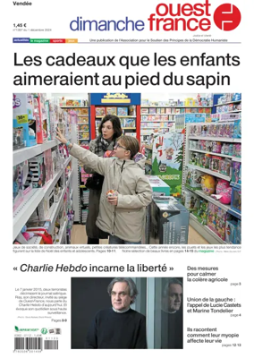 Cover of Dimanche Ouest France (Vendee)
