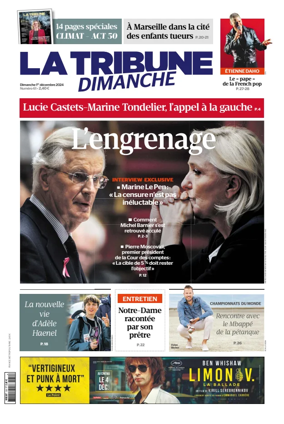 Cover of La Tribune Dimanche (France)