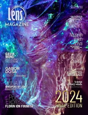 Cover of Lens Magazine